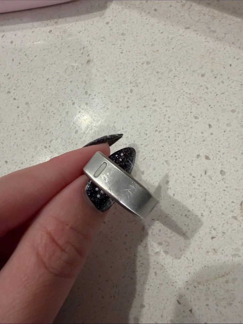 Gen 4 Brushed Silver Oura Ring